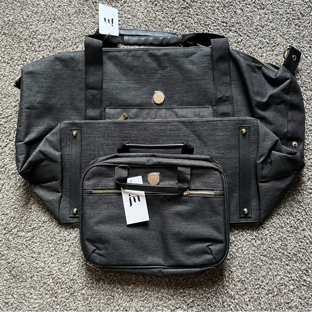Tote and cosmetic bag